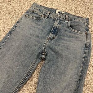 NWT agolde cherie high waist straight leg jean